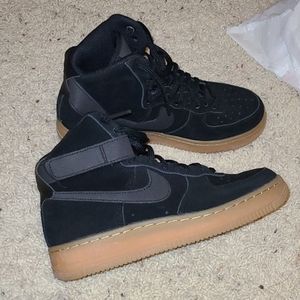 Air force 1 highs in black